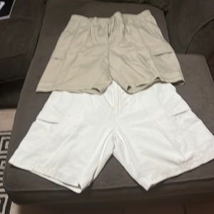 2 Paors of Tommy Bahama shorts worn twice tops dry cleaned size 36